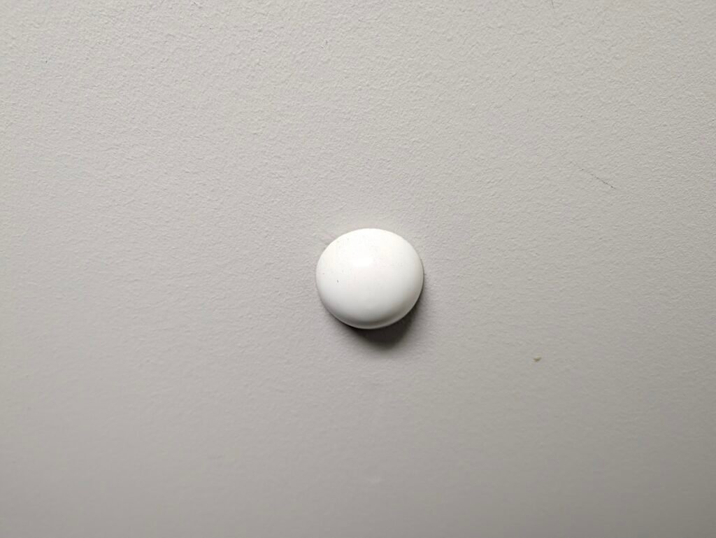 How to patch drywall holes prevention using a rubber door bumper guard